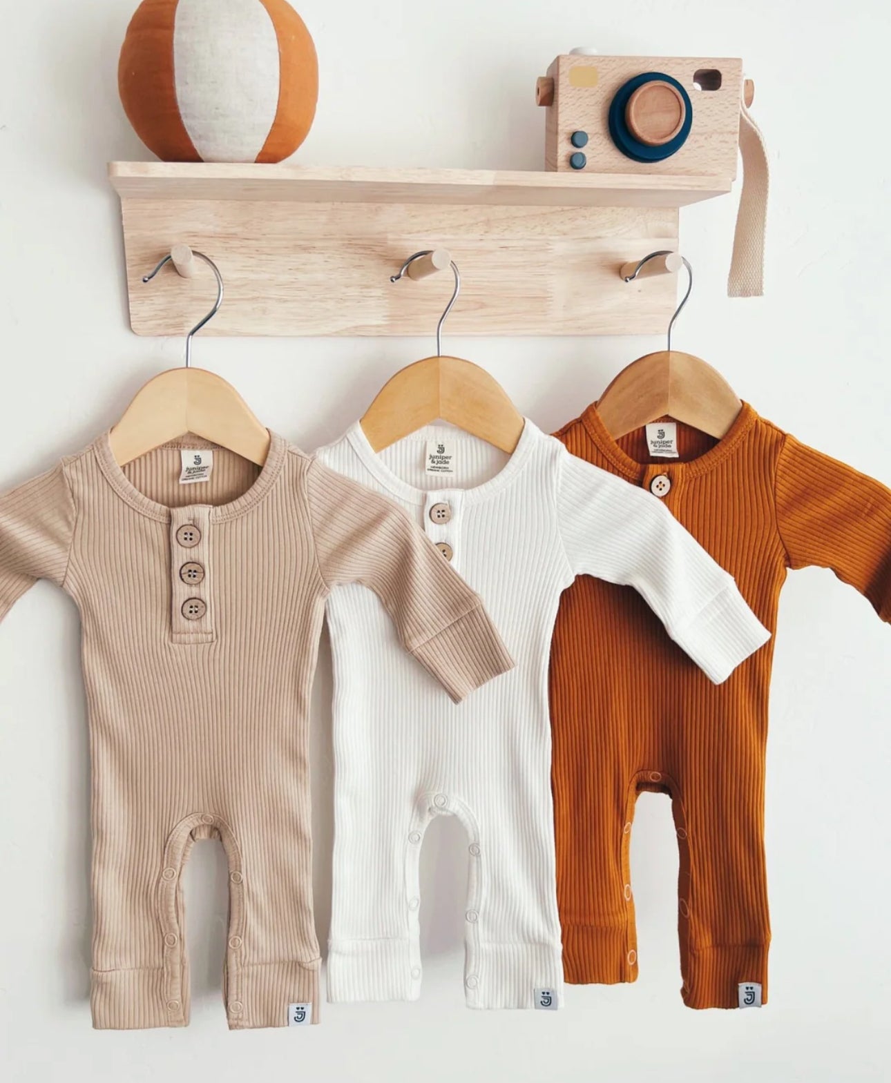 Organic Jumpsuit | Latte