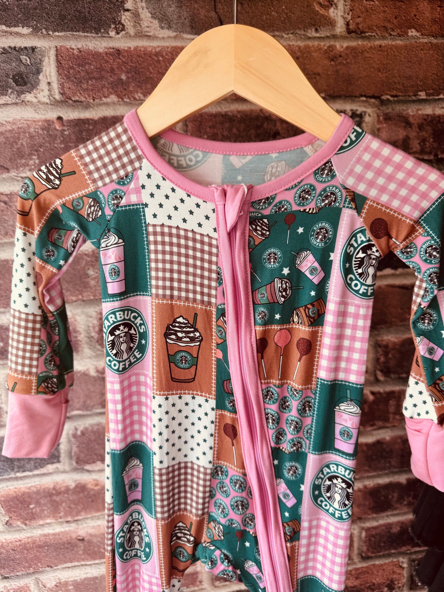 Baby Bamboo Zip Romper | Starbucks