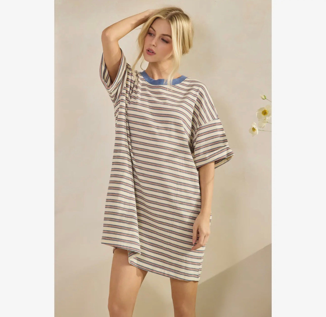 Stripe Knit Dress