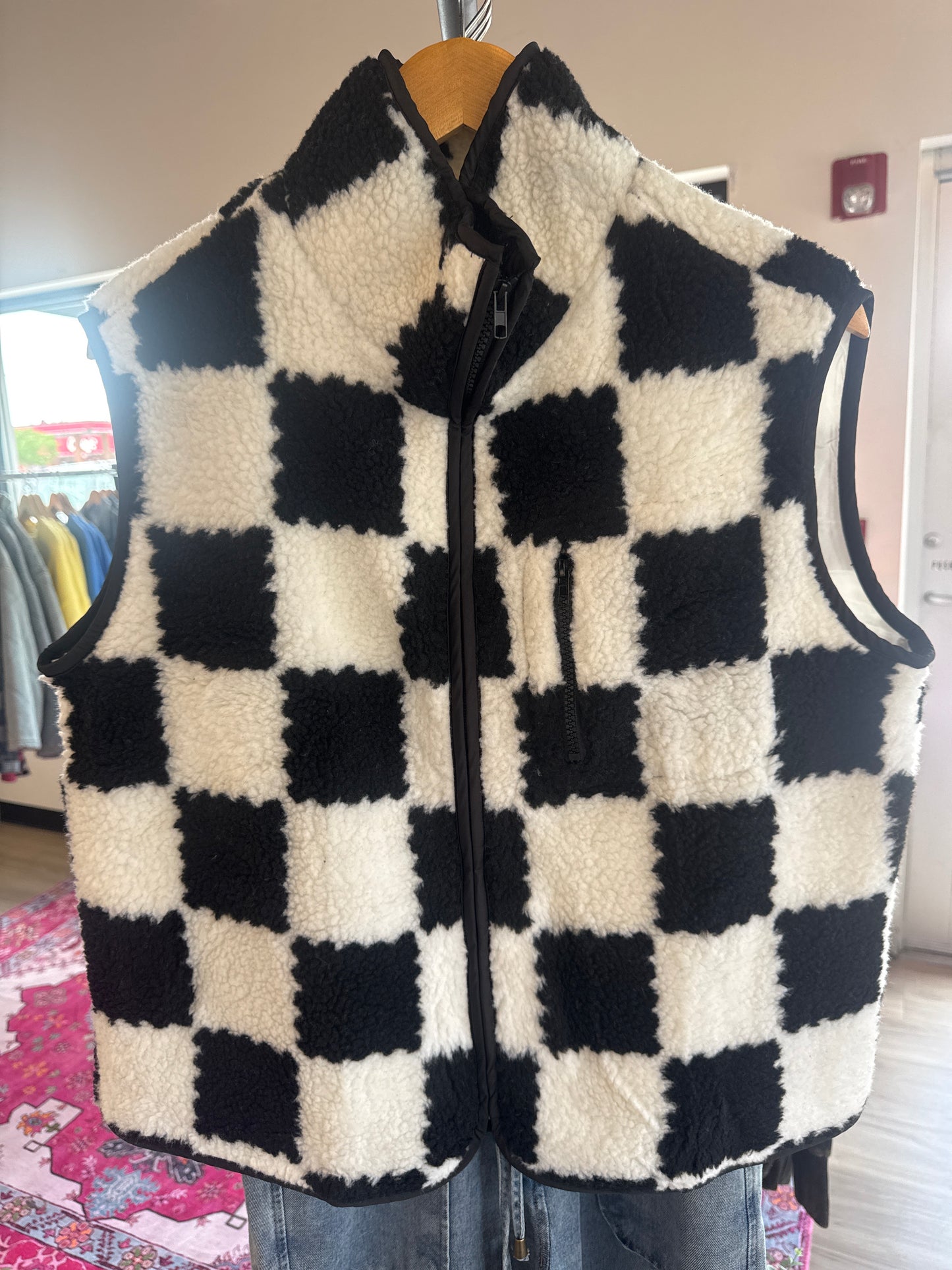 Checkered Vest