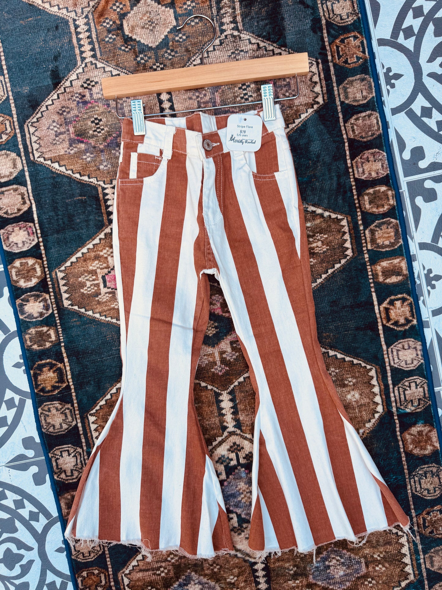 Stripe Bells | Rust