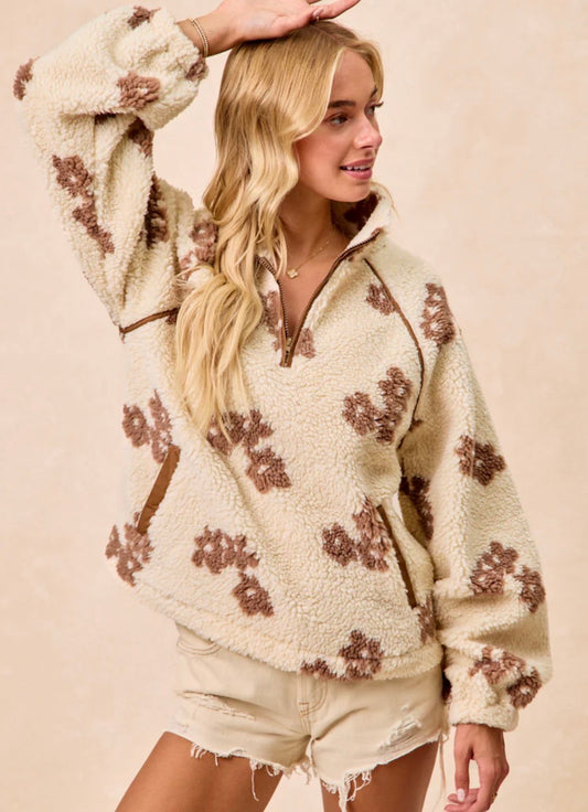 Floral Sherpa