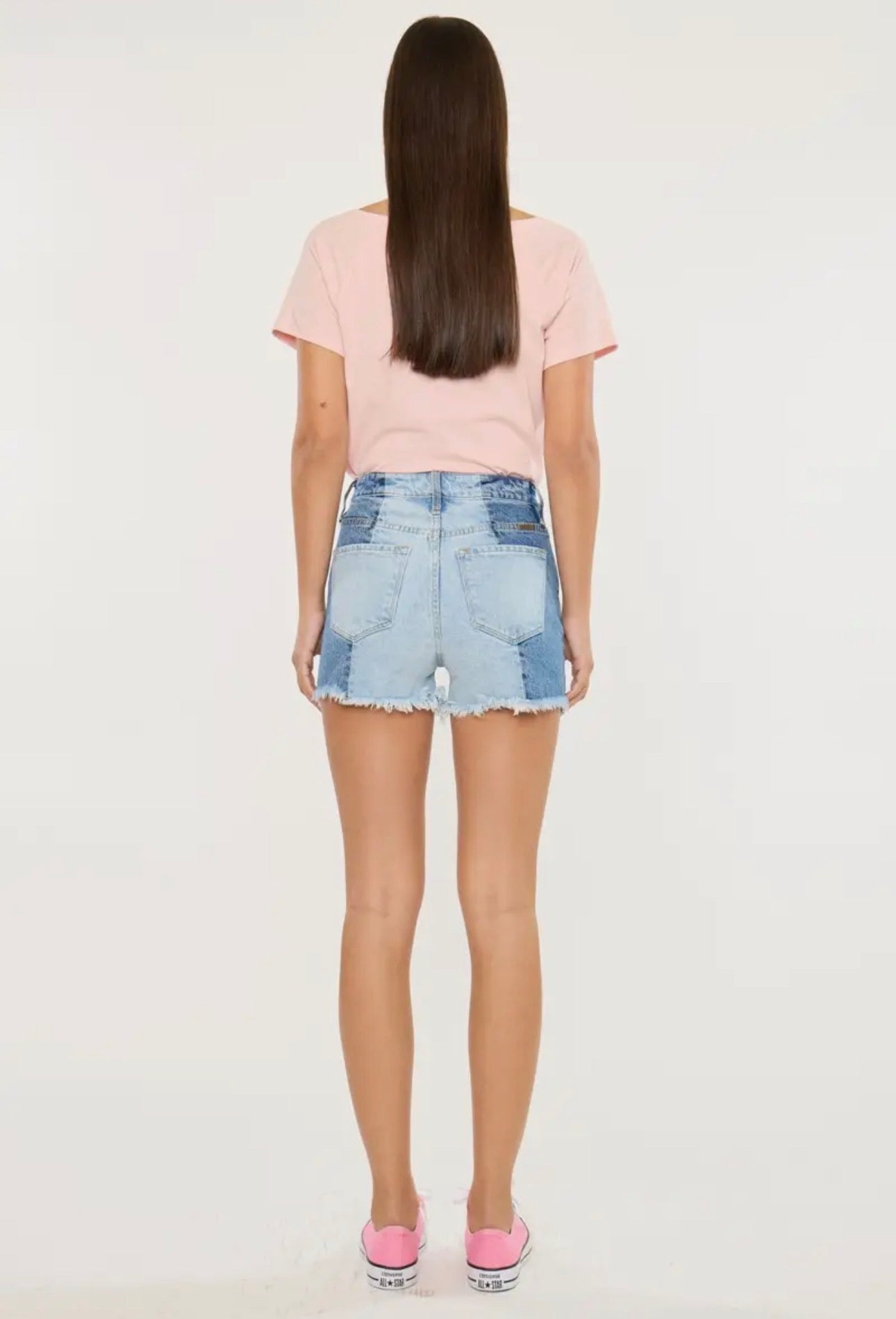 KanCan Two Tone Ultra High Rise | Shorts
