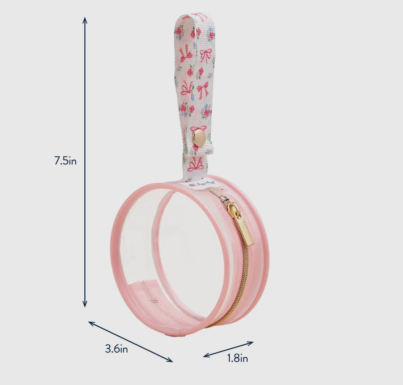 Itzy Paci Case - Ribbons and Roses