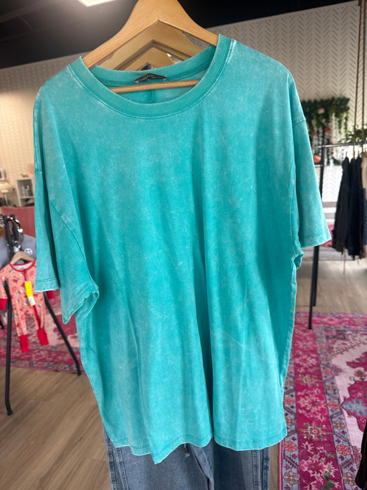 Turquoise Tee