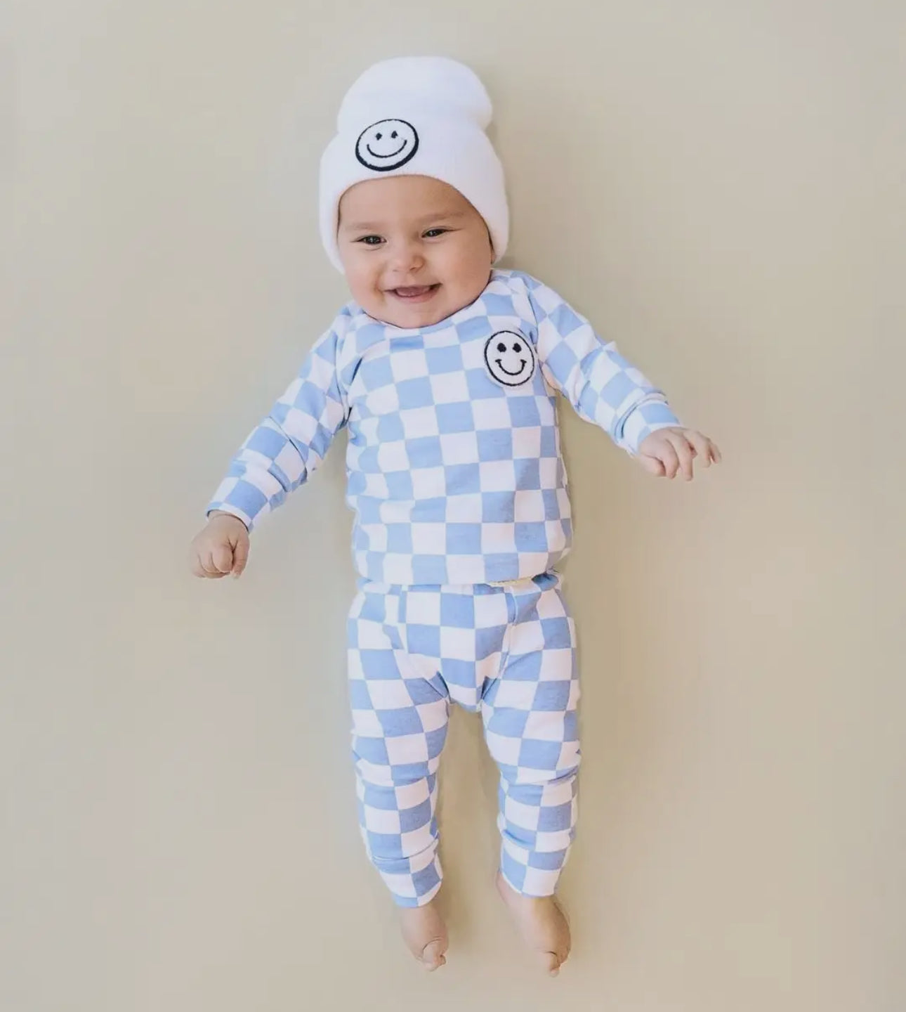 Lounge Set | Blue Checkered