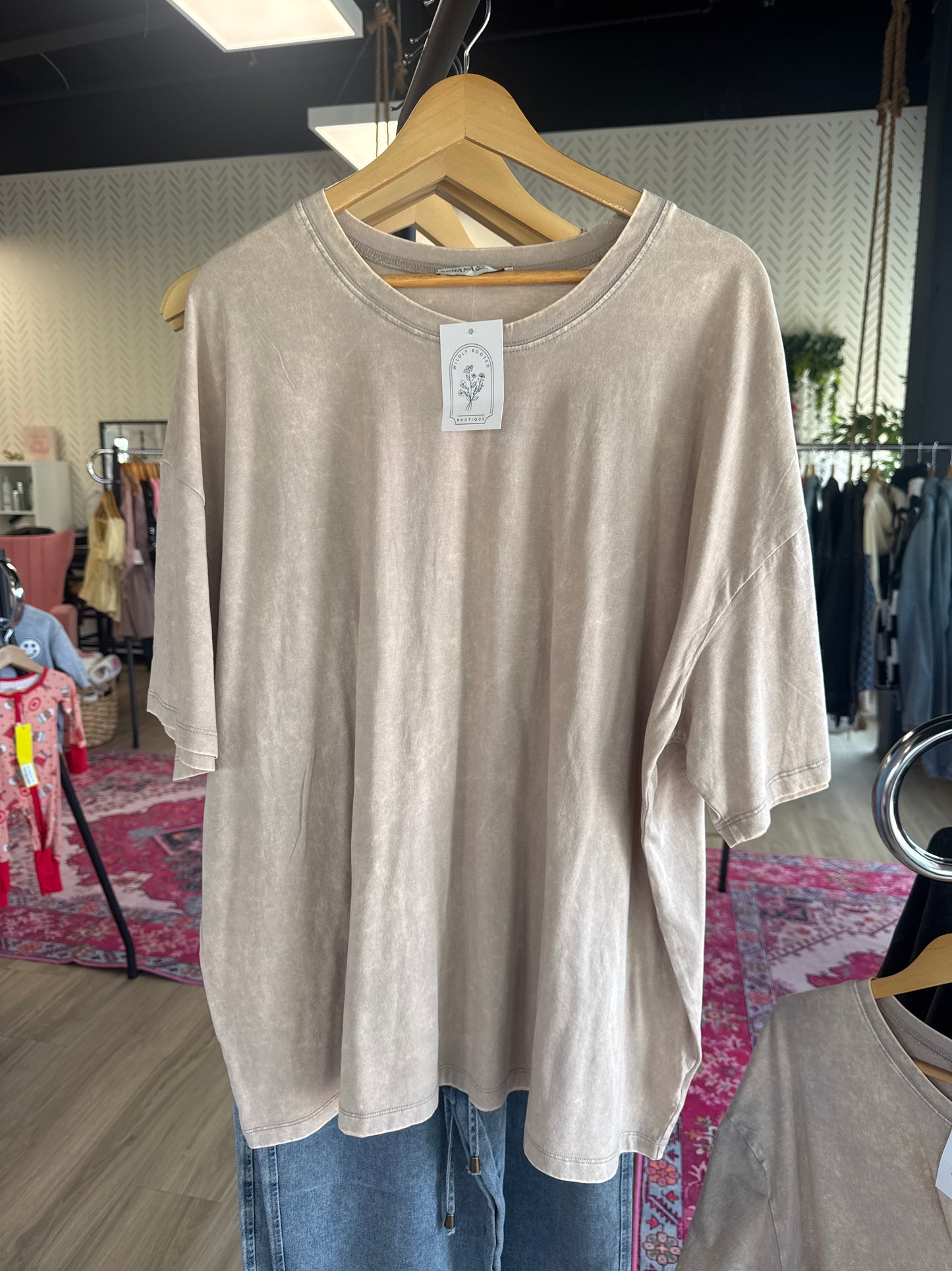 Beige Tee